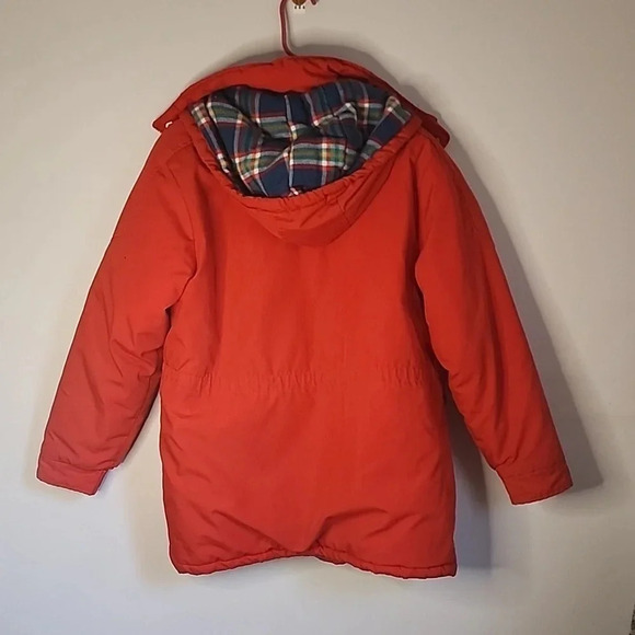 WOMANS WHITEFISH BAY Red Plaid LINED ZIP JACKET COAT Size Medium - Picture 4 of 4